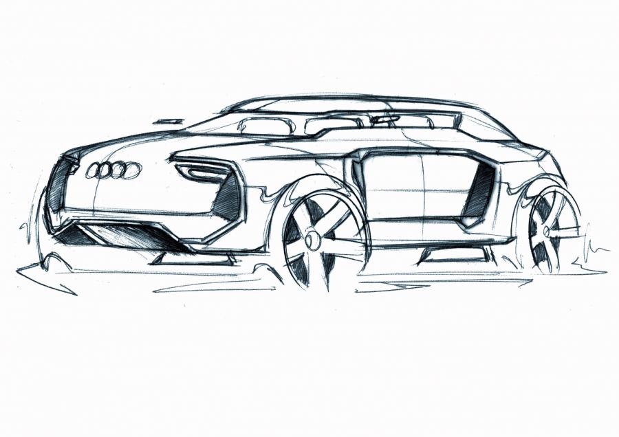 Эскиз Audi Intelligent Emotion Project 2009 года  (фото 3 из 18)